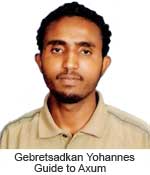 Gebretsadkan Yohannes - Guide to Axum